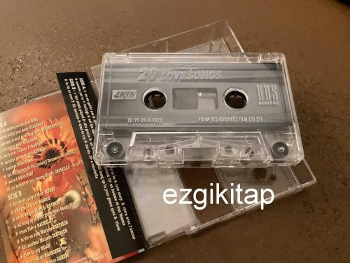 nostalgic 20 love songs  kaset  (kasetçalarda denenmiştir/dinlenmiştir)  jacques brel edith piaf marlene dietrich pierre bachelet