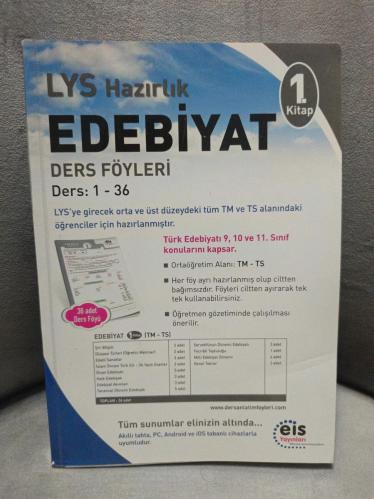 EİS YAYINLARI LYS EDEBİYAT DERS FÖYLERİ