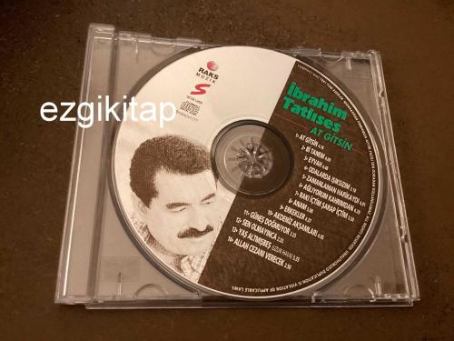 at gitsin - ibrahim tatlıses  CD   (kartonetsiz)   (PC'de denenmiştir/dinlenmiştir)