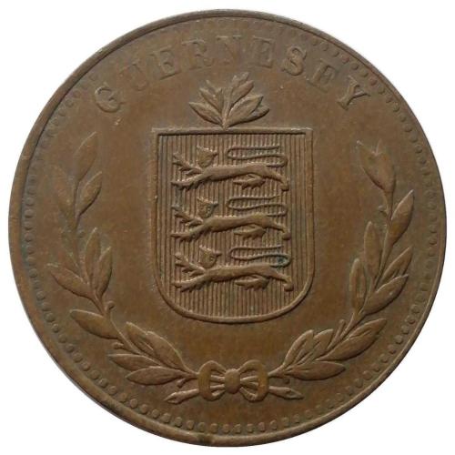 Guernsey 1949 Yılı 8 Double ÇİLALTI BN