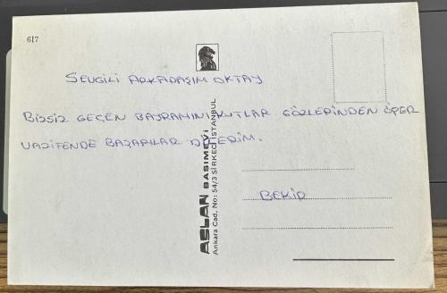 Kurbanlık Koç eski kartpostal
