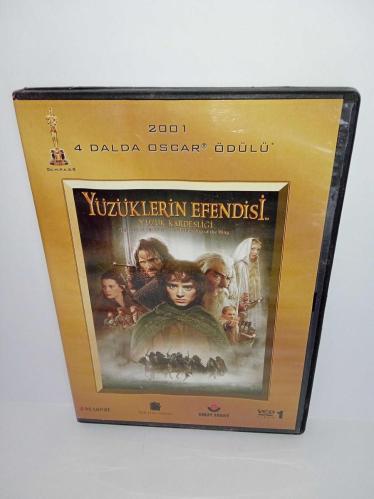 Vcd yüzüklerin efendisi yüzük kardeşliği (Vcd 1) Orijinal. Türkçe dublaj. Disk temiz.