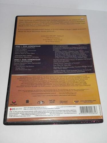 Vcd yüzüklerin efendisi yüzük kardeşliği (Vcd 1) Orijinal. Türkçe dublaj. Disk temiz.