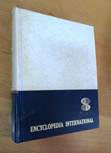 grolier encyclopedia international - 20 cilt takım + 2 cilt new webster dictionary