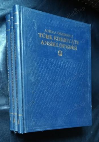 türk edebiyatı ansiklopedisi - 1+2+4 ciltler - (3 kitap)
