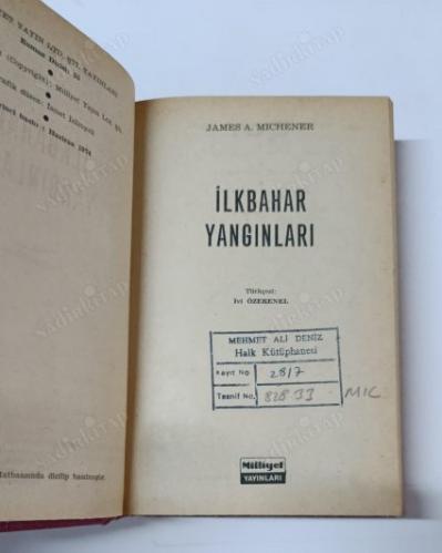 ilkbahar yangınları