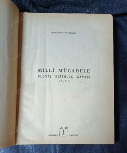 milli mücadele ulusal kurtuluş savaşı - cilt 2