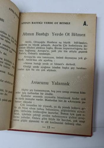 deyimlerimiz ve kaynakları - ciltli