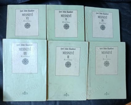 mesnevi - şark islam klasikleri - 33 (6 cilt takım)