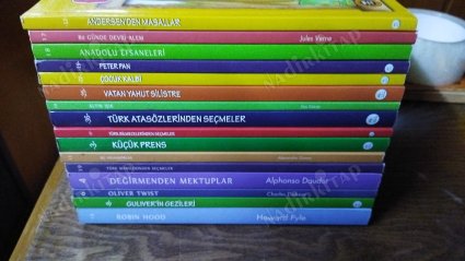 çocuk klasikleri - 18 kitap takım