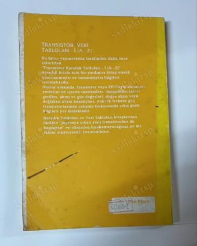 transistor veri tabloları & transistor karşılık tabloları - 2 kitap