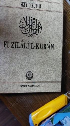 fi zılali'l-kur'an (kur'anın gölgesinde ) 1-2-3-4-7 ciltler takım (1. hamur)