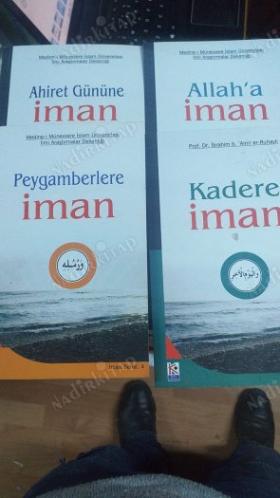 allah'a iman-peygamberlere iman -ahiret gününe iman- kadere iman 4 kitap takım