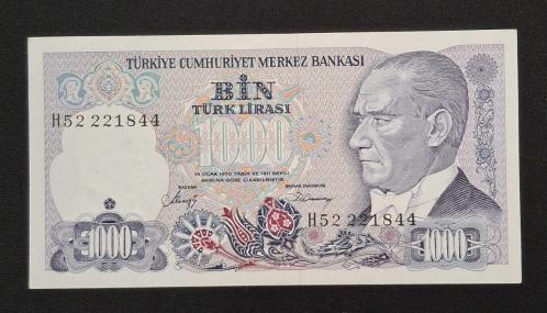 7. Emisyon 1000 TL H52 ÇÇT KAĞIT PARA