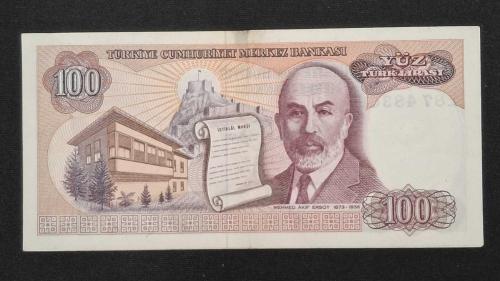 7. Emisyon 100 TL E87 ÇÇT KAĞIT PARA