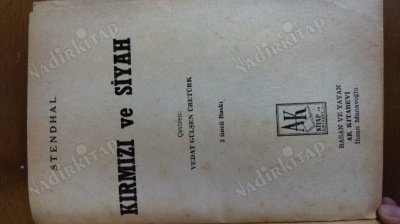 kırmızı ve siyah