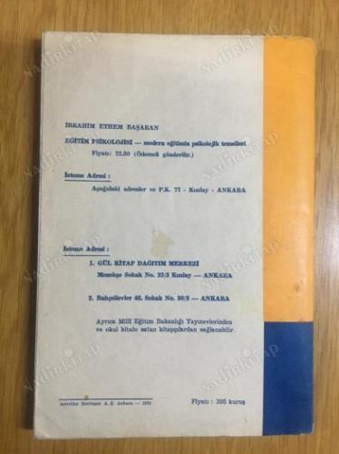 psikoloji -lise ikinci sınıflar için ders kitabı