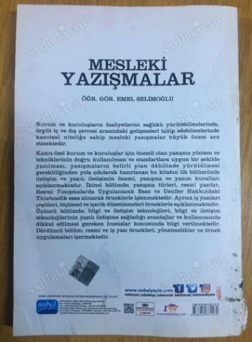 mesleki yazışmalar