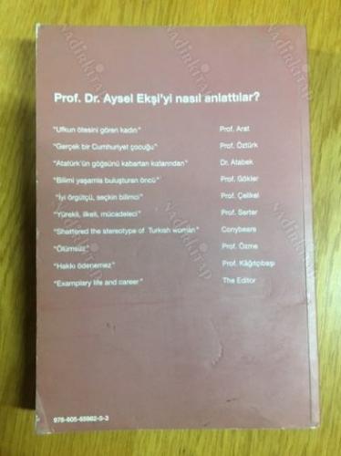 ufkun ötesini gören kadın prof.dr. aysel ekşi