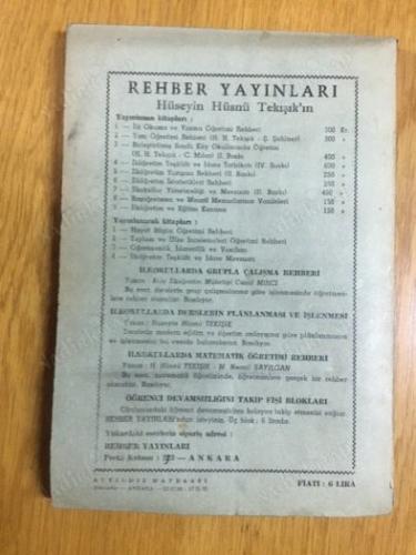 ilköğretim teşkilat ve idare tatbikatı