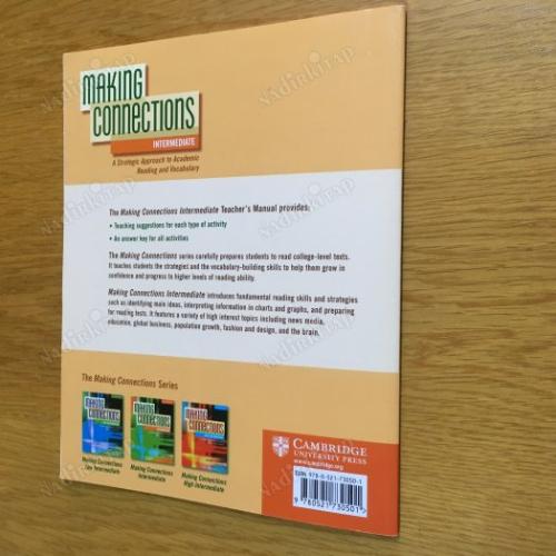makıng connectıons ıntermedıate -a strategic approach to academic reading and vocabulary teacher's manual