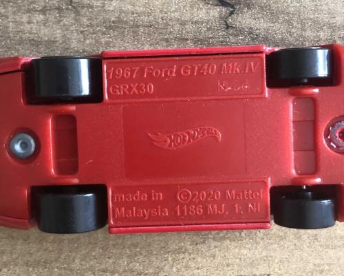Hot Wheels / Ford GT40 Mk.IV GRX30