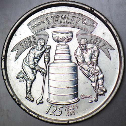 KANADA 25 CENT 2017 HATIRA-STANLEY KUPASI 125. YILI.