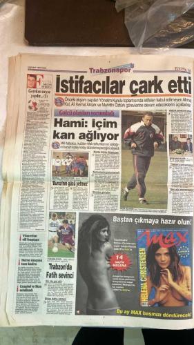 FANATİK SPOR GAZETESİ - TURKISH NEWSPAPER - DOĞUM GÜNÜ HEDİYESİ  - EKSİKSİZ TAM TAKIM GAZETE - 12 ŞUBAT 1999 - SAYI: 1181 - MEHMET ALİ CANBEK - MEHMET GENÇ - TAMER BAĞLAN - ENGİN - VEREL - YALÇIN TÜRK - ALİ ŞEN - GERÇEK SPOR GAZETESİ - FANATİK - BU VATAN HEPİMİZİN - HALTERDE 2. DOPİNG SKANDALI - FENER-FEDERASYON SAVAŞI - KOMPELA’NIN BAŞI YİNE DERDE GİRDİ - LİDERİN MAÇI METİN TOKAT’IN - UÇTU UÇTU BALİÇ UÇTU - UCHE JÜBİLEM KADIKÖY’DE - ASLAN KÖRFEZ VİRAJINDA - ÜLKER PLAY-OFF’U GARANTİLEDİ - LES MISERABLES 43 YIL SONRA ZAFER - GALATASARAY’I KİMSE YIKAMAZ - EN KRALI FENER - UCHE BİR TÜRK İLE EVLENEBİLİRİM - LÖW BİZİM BABAMIZ - TRABZON’DA 88 DAKİKA - CİM BOM ÜÇÜNCÜ SIRADA - MİLLİ DEFTERİ KAPADIM - MİLLİLER LÖW’Ü SEVİNDİRDİ - OKOCHA’YI ÇOK ÖZLEDİM - ALİ ŞEN BIRAKALI OLDU - AŞKI ÖLÜMSÜZ KALAN FANATİKLER - DÜN DE FRİZBİ OYNADILAR - ŞOK GELİŞME TANER ÜÇ HAFTA YOK - TRABZONSPOR - GALATASARAY - FENERBAHÇE - BEŞİKTAŞ - KOCAELİSPOR - ALTAY - ADANASPOR - KARABÜKSPOR - BURSASPOR - ANTALYASPOR - SAKAR