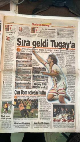 FANATİK SPOR GAZETESİ - TURKISH NEWSPAPER - DOĞUM GÜNÜ HEDİYESİ  - EKSİKSİZ TAM TAKIM GAZETE - 12 ŞUBAT 1999 - SAYI: 1181 - MEHMET ALİ CANBEK - MEHMET GENÇ - TAMER BAĞLAN - ENGİN - VEREL - YALÇIN TÜRK - ALİ ŞEN - GERÇEK SPOR GAZETESİ - FANATİK - BU VATAN HEPİMİZİN - HALTERDE 2. DOPİNG SKANDALI - FENER-FEDERASYON SAVAŞI - KOMPELA’NIN BAŞI YİNE DERDE GİRDİ - LİDERİN MAÇI METİN TOKAT’IN - UÇTU UÇTU BALİÇ UÇTU - UCHE JÜBİLEM KADIKÖY’DE - ASLAN KÖRFEZ VİRAJINDA - ÜLKER PLAY-OFF’U GARANTİLEDİ - LES MISERABLES 43 YIL SONRA ZAFER - GALATASARAY’I KİMSE YIKAMAZ - EN KRALI FENER - UCHE BİR TÜRK İLE EVLENEBİLİRİM - LÖW BİZİM BABAMIZ - TRABZON’DA 88 DAKİKA - CİM BOM ÜÇÜNCÜ SIRADA - MİLLİ DEFTERİ KAPADIM - MİLLİLER LÖW’Ü SEVİNDİRDİ - OKOCHA’YI ÇOK ÖZLEDİM - ALİ ŞEN BIRAKALI OLDU - AŞKI ÖLÜMSÜZ KALAN FANATİKLER - DÜN DE FRİZBİ OYNADILAR - ŞOK GELİŞME TANER ÜÇ HAFTA YOK - TRABZONSPOR - GALATASARAY - FENERBAHÇE - BEŞİKTAŞ - KOCAELİSPOR - ALTAY - ADANASPOR - KARABÜKSPOR - BURSASPOR - ANTALYASPOR - SAKAR
