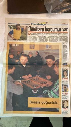 FANATİK SPOR GAZETESİ - TURKISH NEWSPAPER - DOĞUM GÜNÜ HEDİYESİ  - EKSİKSİZ TAM TAKIM GAZETE - 12 ŞUBAT 1999 - SAYI: 1181 - MEHMET ALİ CANBEK - MEHMET GENÇ - TAMER BAĞLAN - ENGİN - VEREL - YALÇIN TÜRK - ALİ ŞEN - GERÇEK SPOR GAZETESİ - FANATİK - BU VATAN HEPİMİZİN - HALTERDE 2. DOPİNG SKANDALI - FENER-FEDERASYON SAVAŞI - KOMPELA’NIN BAŞI YİNE DERDE GİRDİ - LİDERİN MAÇI METİN TOKAT’IN - UÇTU UÇTU BALİÇ UÇTU - UCHE JÜBİLEM KADIKÖY’DE - ASLAN KÖRFEZ VİRAJINDA - ÜLKER PLAY-OFF’U GARANTİLEDİ - LES MISERABLES 43 YIL SONRA ZAFER - GALATASARAY’I KİMSE YIKAMAZ - EN KRALI FENER - UCHE BİR TÜRK İLE EVLENEBİLİRİM - LÖW BİZİM BABAMIZ - TRABZON’DA 88 DAKİKA - CİM BOM ÜÇÜNCÜ SIRADA - MİLLİ DEFTERİ KAPADIM - MİLLİLER LÖW’Ü SEVİNDİRDİ - OKOCHA’YI ÇOK ÖZLEDİM - ALİ ŞEN BIRAKALI OLDU - AŞKI ÖLÜMSÜZ KALAN FANATİKLER - DÜN DE FRİZBİ OYNADILAR - ŞOK GELİŞME TANER ÜÇ HAFTA YOK - TRABZONSPOR - GALATASARAY - FENERBAHÇE - BEŞİKTAŞ - KOCAELİSPOR - ALTAY - ADANASPOR - KARABÜKSPOR - BURSASPOR - ANTALYASPOR - SAKAR
