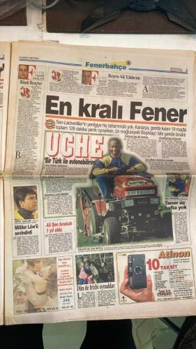 FANATİK SPOR GAZETESİ - TURKISH NEWSPAPER - DOĞUM GÜNÜ HEDİYESİ  - EKSİKSİZ TAM TAKIM GAZETE - 12 ŞUBAT 1999 - SAYI: 1181 - MEHMET ALİ CANBEK - MEHMET GENÇ - TAMER BAĞLAN - ENGİN - VEREL - YALÇIN TÜRK - ALİ ŞEN - GERÇEK SPOR GAZETESİ - FANATİK - BU VATAN HEPİMİZİN - HALTERDE 2. DOPİNG SKANDALI - FENER-FEDERASYON SAVAŞI - KOMPELA’NIN BAŞI YİNE DERDE GİRDİ - LİDERİN MAÇI METİN TOKAT’IN - UÇTU UÇTU BALİÇ UÇTU - UCHE JÜBİLEM KADIKÖY’DE - ASLAN KÖRFEZ VİRAJINDA - ÜLKER PLAY-OFF’U GARANTİLEDİ - LES MISERABLES 43 YIL SONRA ZAFER - GALATASARAY’I KİMSE YIKAMAZ - EN KRALI FENER - UCHE BİR TÜRK İLE EVLENEBİLİRİM - LÖW BİZİM BABAMIZ - TRABZON’DA 88 DAKİKA - CİM BOM ÜÇÜNCÜ SIRADA - MİLLİ DEFTERİ KAPADIM - MİLLİLER LÖW’Ü SEVİNDİRDİ - OKOCHA’YI ÇOK ÖZLEDİM - ALİ ŞEN BIRAKALI OLDU - AŞKI ÖLÜMSÜZ KALAN FANATİKLER - DÜN DE FRİZBİ OYNADILAR - ŞOK GELİŞME TANER ÜÇ HAFTA YOK - TRABZONSPOR - GALATASARAY - FENERBAHÇE - BEŞİKTAŞ - KOCAELİSPOR - ALTAY - ADANASPOR - KARABÜKSPOR - BURSASPOR - ANTALYASPOR - SAKAR