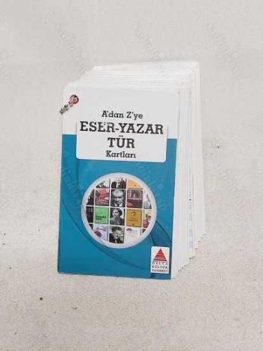 A'dan Z'ye Eser-Yazar Türü Kartları