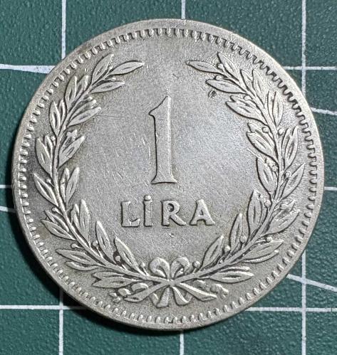 1948 1 LİRA GÜMÜŞ 7.45 GR.