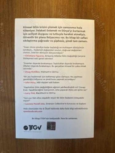Hız & Ölçek: İklim Krizini Hemen Çözmeye Yönelik Bir Eylem Planı