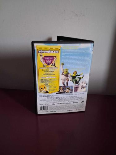 Dvd Film Shrek Şrek 2 Orijinal - Kontrol Edildi Sorunsuz Türkçe Dublaj Animasyon Aile Çocuk