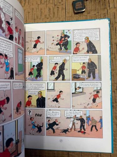 Hergé Jo, Zette & Jocko. Le Testament de M. Pump SIGNED BY HERGE & WIFE