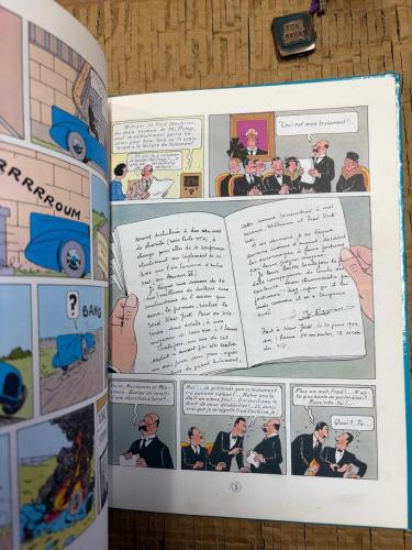 Hergé Jo, Zette & Jocko. Le Testament de M. Pump SIGNED BY HERGE & WIFE