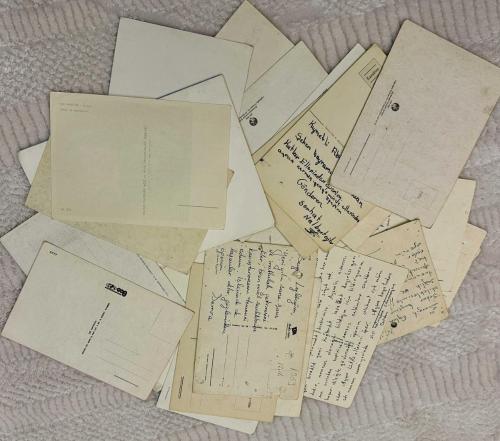1970/1980 Dönemi 50 Adet Animasyon Temalı karışık yazılı-yazısız eski kartpostallar