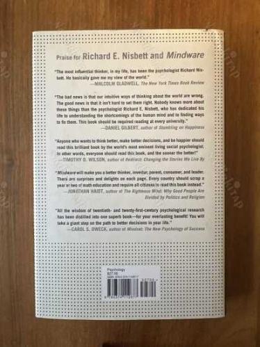 Mindware: Tools for Smart Thinking [Hardcover]