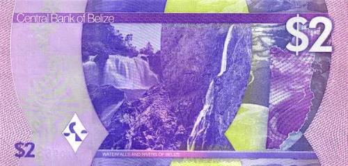 ** BELİZE ( 2 * DOLLARS ) 2025 - ÇİL