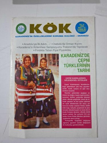 Karadeniz'in Özelliklerini Koruma Kulübü - Derneği KÖK Dergisi, 1995, Sayı:17 ( Çepni Türkleri / İnebolu'da Orman Kıyımı )