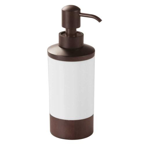 SIVI SABUNLUK AHSAP TASARIMLI AKRİLİK 7X7X21CM 325ML