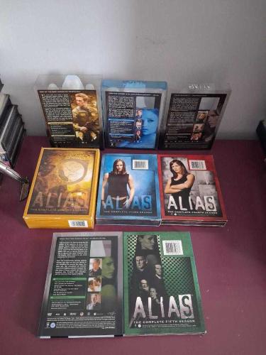 Dvd Film Alias Sezon 2 3 4 5 Toplam 22 DvD Full Şeffaf Kutulu Orijinal - Çiziksiz Amerika Baskısı İngilizce Türkçe Yok Koleksiyonluk Nadir Arşiv Hergün Yeni Ürün