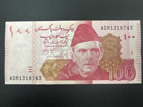 Pakistan 100 Rupi 2022. Çil.