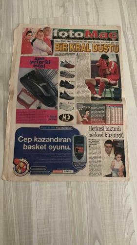 FOTOMAÇ SPOR GAZETESİ - TURKISH NEWSPAPER - DOĞUM GÜNÜ HEDİYESİ  - EKSİKSİZ TAM TAKIM GAZETE -2 EYLÜL 2002 PAZARTESİ  WASHINGTON - WERNER LORANT - OĞUZ ÇETİN - AZİZ YILDIRIM - HAKAN ŞÜKÜR - FATİH TERİM - HAKAN ÜNSAL - CHRISTIAN CORREA DIONISIO - FELİPE - ARİF ERDEM - ÜMİT KARAN - PASCAL NOUMA - DANIEL PANCU - TAYFUR HAVUTÇU - OSCAR CORDOBA - SERGEN YALÇIN - AHMET DURSUN - AHMET YILDIRIM - MİRCEA LUCESCU - İLHAN MANSIZ - YAŞAR YALÇIN - HAYDAR PINARCI - SÜLEYMAN GÜLTEKİN  FENERBAHÇE-DENİZLİSPOR 3-2 (WASHINGTON HAT-TRICK, SON DAKİKALARDA YENİLEN GOLLER, TRİBÜNLERİN ISLIĞI) - FENERBAHÇE’DE BARIŞ (LORANT-ÇETİN İKİLİSİ DEVAM, KRİZ ÇÖZÜLDÜ) - LORANT: “TARAFTAR İÇİN ÜZGÜNÜM, BİR DAHA OLMAYACAK” - FENERBAHÇE’DE TRANSFERDE SÜRPRİZ YOK (GUIGOU İDDİASI GERÇEKLEŞMEDİ, OCAK’A KADAR BEKLEME) - UEFA KUPASI’NDA RAKİP AIK SOLNA (DEFANS OYUNCUSU LUCIC LEEDS’E GİTTİ) - HAKAN ŞÜKÜR İŞSİZ (TERİM VETO ETTİ, 1 OCAK’A KADAR TAKIMSIZ) - GALATASARAY’DA GURUR VE ENDİŞE (9 OYUNCU MİLLİ TAKIMDA, TERİM: “LİGE VERİLE