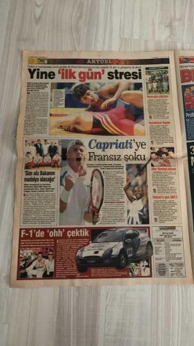FOTOMAÇ SPOR GAZETESİ - TURKISH NEWSPAPER - DOĞUM GÜNÜ HEDİYESİ  - EKSİKSİZ TAM TAKIM GAZETE -6 EYLÜL 2002 CUMA  AZİZ YILDIRIM - WERNER LORANT - OĞUZ ÇETİN - HAİM REVIVO - OĞÜN TEMİZKANOĞLU - OKTAY DERELİOĞLU - SERHAT AKIN - MUSTAFA DOĞAN - WASHINGTON - RECEP - YUSUF - JOHNSON - CEM KARACA - ŞENOL GÜNEŞ - HASAN ŞAŞ - FATİH TERİM - MEHMET - KALEFİN - ANNA KOURNIKOVA - ENRIQUE IGLESIAS - RONALDO - EMRE BELÖZOĞLU - OKAN BURUK - FİKRET ORMAN - SERGEN YALÇIN - PASCAL NOUMA - İBRAHİM ÜZÜLMEZ - BAYRAM - SERDAR - METİN TOKAT - YILDIRIM DEMİRÖREN - HÜSNÜ ÇİL - VAHAP HACIOĞLU - SÜLEYMAN GÜLTEKİN  CİMBOM’UN BÜYÜK SIRRI (GALATASARAY’IN BAŞARISI ŞUTLARINDA GİZLİ) - FENERBAHÇE AKILLANDI (GAZİANTEPSPOR, MALATYA, SOLNA VE GALATASARAY ÖNCESİ SIKIYÖNETİM, İDMANLAR BASINA KAPANDI, KAPTANLARA ULTİMATOM) - LORANT’TAN SIKIYÖNETİM (PAF TAKIMI MAÇI BİLE BASINA KAPATILDI, REVIVO VE OĞÜN UYARILDI) - OKTAY-SERHAT GERGİNLİĞİ DONDURULDU (PAS TARTIŞMASI, MİLLİ TAKIM DÖNÜŞÜNDE KONUŞULACAK) - SAMANDIRA’DA GRİP SALGIN