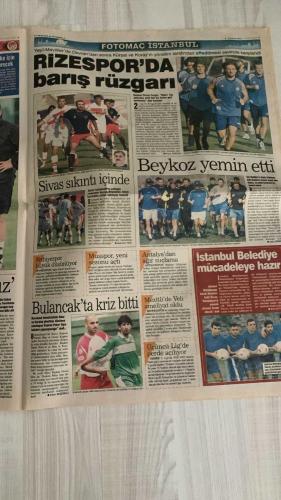FOTOMAÇ SPOR GAZETESİ - TURKISH NEWSPAPER - DOĞUM GÜNÜ HEDİYESİ  - EKSİKSİZ TAM TAKIM GAZETE -7 EYLÜL 2002 CUMARTESİ  ARİEL ORTEGA - HAİM REVIVO - YUSUF ŞİMŞEK - WERNER LORANT - OĞUZ ÇETİN - AZİZ YILDIRIM - WASHINGTON - RECEP - JOHNSON - MUSTAFA ORHAN - CEM KARACA - ŞENOL GÜNEŞ - HASAN ŞAŞ - FATİH TERİM - SERGEN YALÇIN - PASCAL NOUMA - TAYFUR HAVUTÇU - OSCAR CORDOBA - AHMET DURSUN - AHMET YILDIRIM - MİRCEA LUCESCU - İBRAHİM ÜZÜLMEZ - BAYRAM - SERDAR - METİN TOKAT - YILDIRIM DEMİRÖREN - SÜREYYA AYHAN - VAHAP HACIOĞLU - SÜLEYMAN GÜLTEKİN  ORTEGA REVIVO’YU SARSTI (TRANSFERİN YANSIMALARI, REVIVO’NUN FORMA ŞANSI TEHLİKEDE) - FENERBAHÇE’DE LORANT SAĞLAM DURUYOR (SAMANDIRA’YA KAPANDI, PRES ÇALIŞMALARI, KAPTANLARA ULTİMATOM) - WASHINGTON: “90 DAKİKA OYNAMAK İSTİYORUM” (ŞİMDİYE KADAR HEP SONRADAN GİRDİ, ARTIK TAM MAÇ BEKLİYOR) - FENERBAHÇE’DE DEPLASMAN FOBİSİ (SON 23 MAÇTA SADECE 9 GALİBİYET, AVRUPA’DA 1996’DAN BERİ DIŞ SAHADA KAZANAMADI) - A MİLLİ TAKIM SLOVAKYA MAÇINA HAZIR (ŞENOL GÜNEŞ: “DÜN