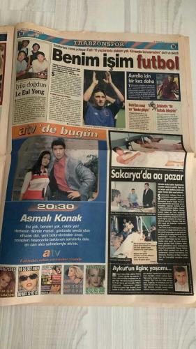 FOTOMAÇ SPOR GAZETESİ - TURKISH NEWSPAPER - DOĞUM GÜNÜ HEDİYESİ  - EKSİKSİZ TAM TAKIM GAZETE -9 EYLÜL 2002 PAZARTESİ  WERNER LORANT - OĞUZ ÇETİN - İLYAS TÜFEKÇİ - AZİZ YILDIRIM - ŞENOL GÜNEŞ - HAKAN ÜNSAL - ARİF ERDEM - ERGÜN PENBE - HASAN ŞAŞ - YUSUF ŞİMŞEK - HAİM REVIVO - SERGEN YALÇIN - PASCAL NOUMA - OSCAR CORDOBA - AHMET DURSUN - AHMET YILDIRIM - MİRCEA LUCESCU - RONALDO - YILDIRIM DEMİRÖREN - YAŞAR YALÇIN - SÜLEYMAN GÜLTEKİN  FENERBAHÇE’DE LORANT-İLYAS TÜFEKÇİ KRİZİ (YÖNETİMİN EL KOYMASINA RAĞMEN LORANT’IN ISRARLARI) - A MİLLİ TAKIM-SLOVAKYA 3-0 (ARİF’İN İKİ GOLÜ, SERHAT’IN AÇILIŞI, EURO 2004’E FIRTINA GİBİ BAŞLANGIÇ) - ŞENOL GÜNEŞ: “MAKEDONYA VE LİECHTENSTEIN’I DA YENİP İNGİLTERE KARŞISINA 9 PUANLA ÇIKACAĞIZ” - GALATASARAY LOKOMOTİV MOSKOVA’YI KORKUTUYOR (SEMİN: “HAKAN, ARİF, ERGÜN, HASAN ŞAŞ’I DÜNYA KUPASI’NDAN TANİYORUM, ADAM MARKAJI UYGULAYACAĞIM”) - EYLÜL AYI CİM-BOM İÇİN KABUS (20 GÜNDE 5 MAÇ) - YUGOSLAVYA DÜNYA ŞAMPİYONU (ARJANTİN’İ YENDİ, 14. ŞAMPİYONLUK) - BEŞİKTAŞ’TA LU