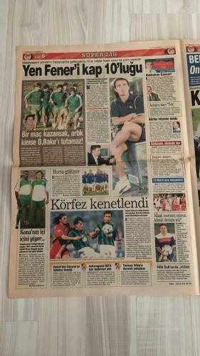FOTOMAÇ SPOR GAZETESİ - TURKISH NEWSPAPER - DOĞUM GÜNÜ HEDİYESİ  - EKSİKSİZ TAM TAKIM GAZETE -12 EYLÜL 2002 PERŞEMBE  ARİEL ORTEGA - HAİM REVIVO - WASHINGTON - OĞUZ ÇETİN - WERNER LORANT - AZİZ YILDIRIM - KEMAL GÖRÜN - ALPER - OĞÜN TEMİZKANOĞLU - PASCAL NOUMA - OSCAR CORDOBA - AMARAL - SERGEN YALÇIN - AHMET DURSUN - AHMET YILDIRIM - MİRCEA LUCESCU - İSMAİL ÜNAL - MÜSLÜM GÜRSES - SERDAR BİLGİLİ - HASAN ARAT - ÖZHAN CANAYDIN - FATİH TERİM - YAŞAR YALÇIN - BAHADIR BEYARSLAN  GAZİANTEPSPOR-FENERBAHÇE 3-3 (ORTEGA YİNE YEDEK, SONRADAN GİRDİ VE PENALTIYLA SKORU 3-2 YAPTI, SON DAKİKADA OĞÜN’ÜN GOLÜYLE BİR PUAN KURTARILDI) - LORANT’A “KÖSTEBEK” TEPKİSİ (ORTEGA’YI KULÜBEDE TUTMASI ELEŞTİRİLDİ) - FENERBAHÇE 4. SIRAYA YÜKSELDİ - BEŞİKTAŞ’TA MÜSLÜM GÜRSES-AMARAL BULUŞMASI (TRİBÜNLERİN “MÜSLÜM BABA” TEZAHÜRATI GERÇEK OLDU) - İSMAİL ÜNAL KURTULDU (DİSİPLİN KURULU SUÇLAMALARI ASILSIZ BULDU) - BEŞİKTAŞ’TA 100. YIL COŞKUSU (YÖNETİM BİRLİK MESAJI VERDİ, SERDAR BİLGİLİ VE HASAN ARAT KATILDI) - PASCAL NOUM