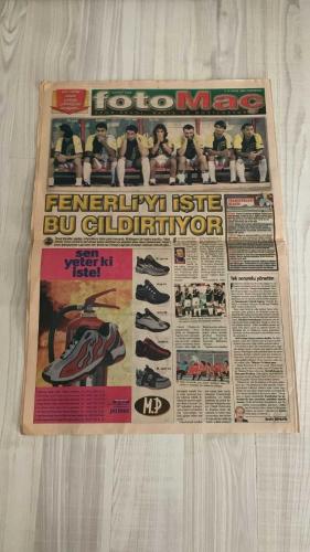 FOTOMAÇ SPOR GAZETESİ - TURKISH NEWSPAPER - DOĞUM GÜNÜ HEDİYESİ  - EKSİKSİZ TAM TAKIM GAZETE -14 EYLÜL 2002 CUMARTESİ  ARİF ERDEM - FELİPE - ALİ AYDIN - FATİH TERİM - WERNER LORANT - OĞUZ ÇETİN - ORTEGA - HAİM REVIVO - WASHINGTON - YUSUF ŞİMŞEK - CEYHUN - RAPAIC - HAKAN BAYRAKTAR - ALİ GÜNEŞ - JOHNSON - SERGEN YALÇIN - PASCAL NOUMA - OSCAR CORDOBA - AMARAL - AHMET DURSUN - AHMET YILDIRIM - MİRCEA LUCESCU - İLHAN MANSIZ - YILDIRIM DEMİRÖREN - YAŞAR YALÇIN - SÜLEYMAN GÜLTEKİN - ŞEVKİ ŞENLEN  GALATASARAY-KOCAELİSPOR 2-0 (ARİF VE FELİPE İLE 30 DAKİKADA MAÇ BİTTİ, CİMBOM YENİDEN LİDER) - ALİ AYDIN’A TRİBÜNDEN PROTESTO - FENERBAHÇE’DE LORANT ELEŞTİRİLERİN HEDEFİNDE (ORTEGA YEDEK, YILDIZLAR KÜSKÜN, “VARLIK İÇİNDE YOKLUK”) - FENERBAHÇE’DE TRANSFERLER OLAY OLDU (ORTEGA 22.5 MİLYON DOLAR, WASHINGTON 6 MİLYON DOLAR, YUSUF VE CEYHUN KENARDA) - LORANT’A TEPKİ: “YANLIŞ KADRO TERCİHLERİYLE TAKIMI ZİRVE YARIŞINDAN UZAKLAŞTIRIYOR” - GALATASARAY’DA TERİM: “AVRUPA’DA ZİRVEYİ HEDEFLİYORUZ” - BEŞİKTAŞ’TA L